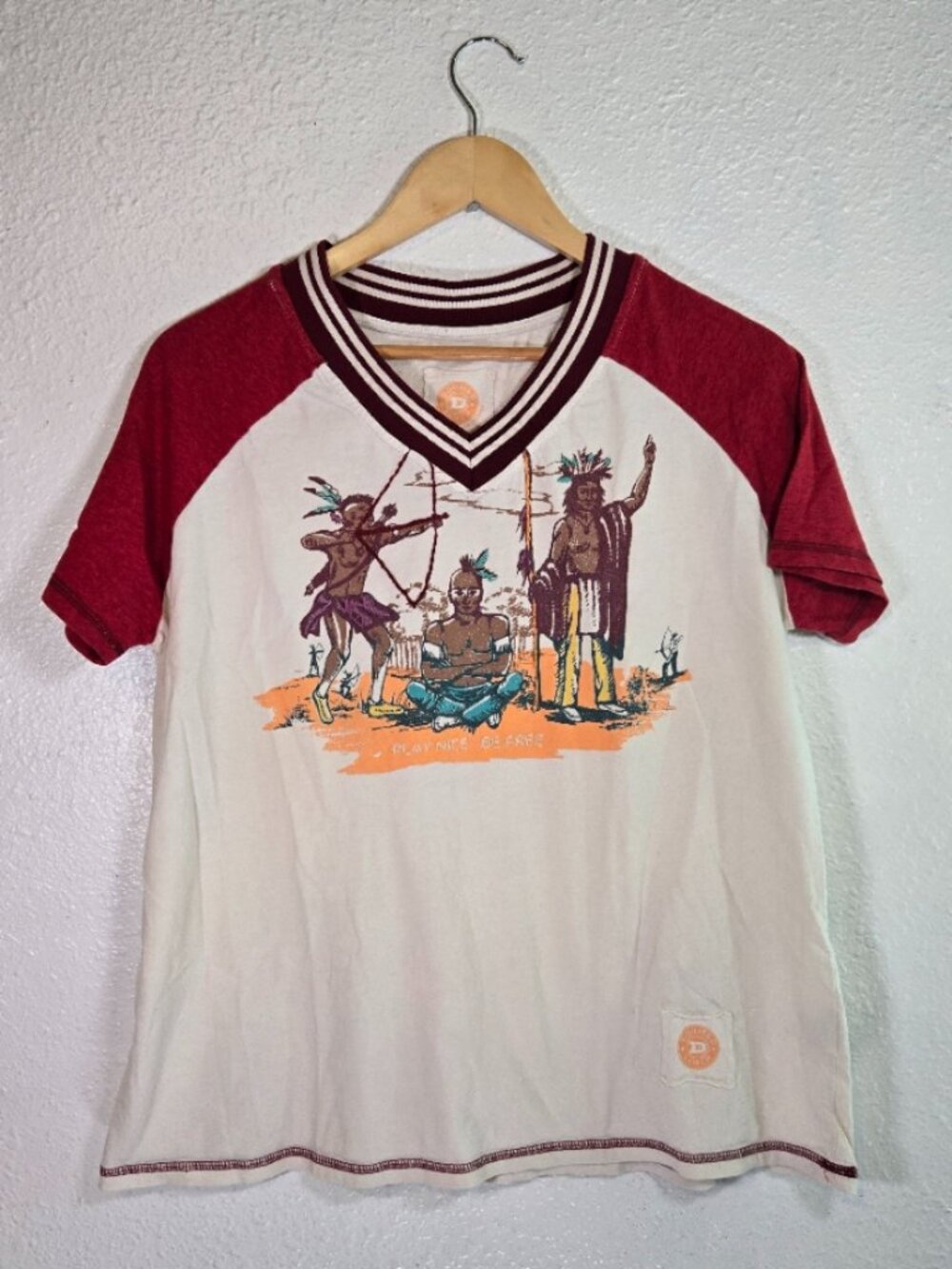 Double D Ranch "Play Nice Be Free Gas Station Give Away" Top